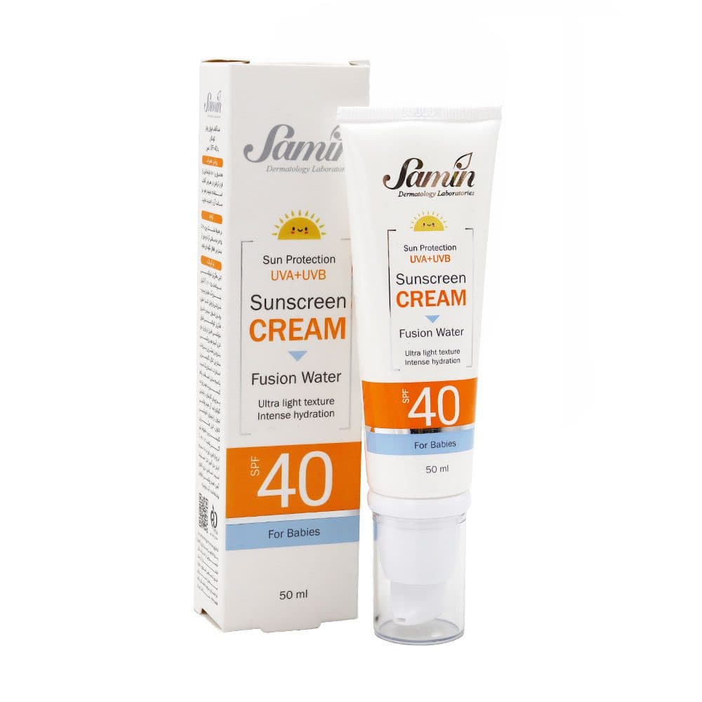 ضد آفتاب فیوژن واتر کودکان SPF40 ثمین 50 میلی لیتر