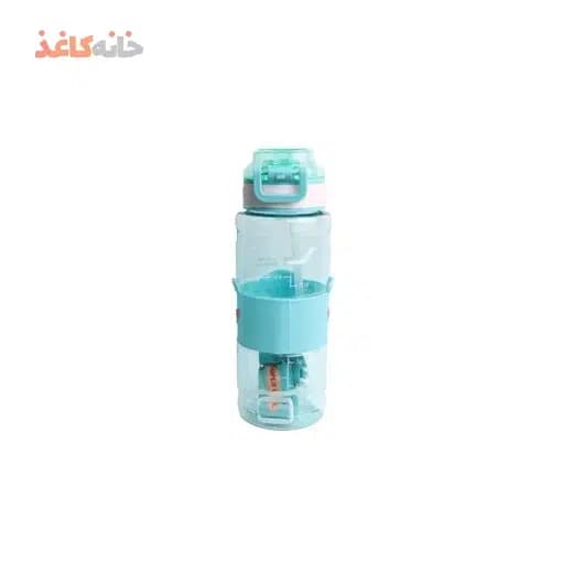 قمقمه دور سیلسکونی خارجی کد8004 طرح ابی — تصویر ۵