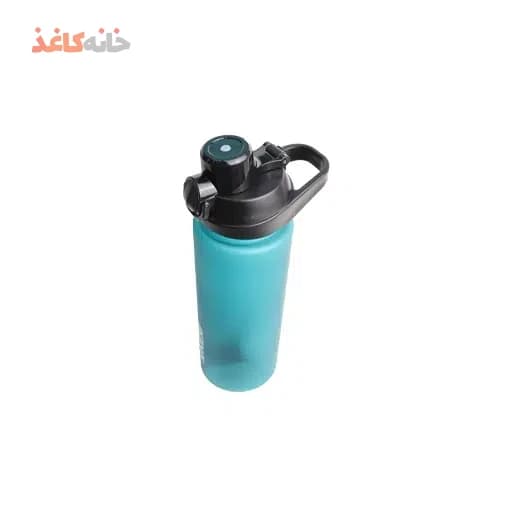 قمقمه اسپرت نی دار کد 8010 طرح ابی — تصویر ۳