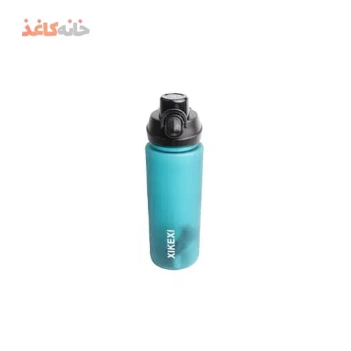 قمقمه اسپرت نی دار کد 8010 طرح ابی