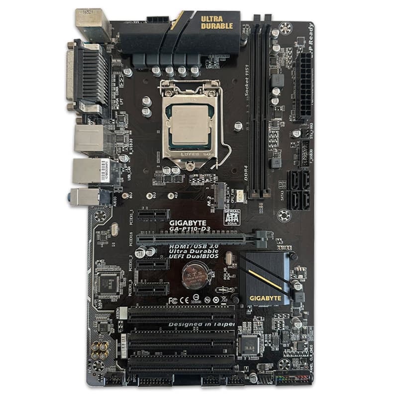باندل مادربرد Gigabyte P110 D3 + G4400 *استوک در حد نو