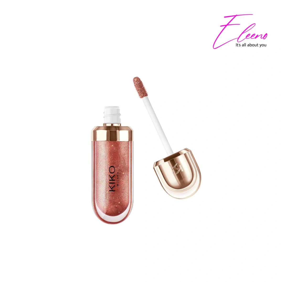 لیپ گلاس کیکو سه بعدی شماره Kiko lip gloss 44
