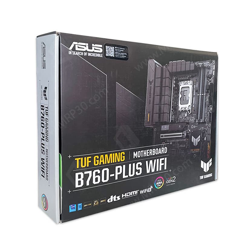 مادربرد ایسوس Asus Tuf Gaming B760 Plus Wifi DDR5 استوک در حد نو گارانتی تا1405/12 — تصویر ۵