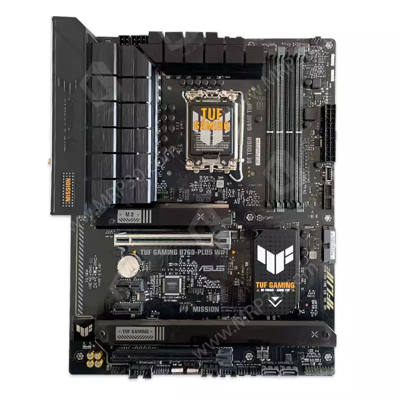 مادربرد ایسوس Asus Tuf Gaming B760 Plus Wifi DDR5 استوک در حد نو گارانتی تا1405/12 — تصویر ۲