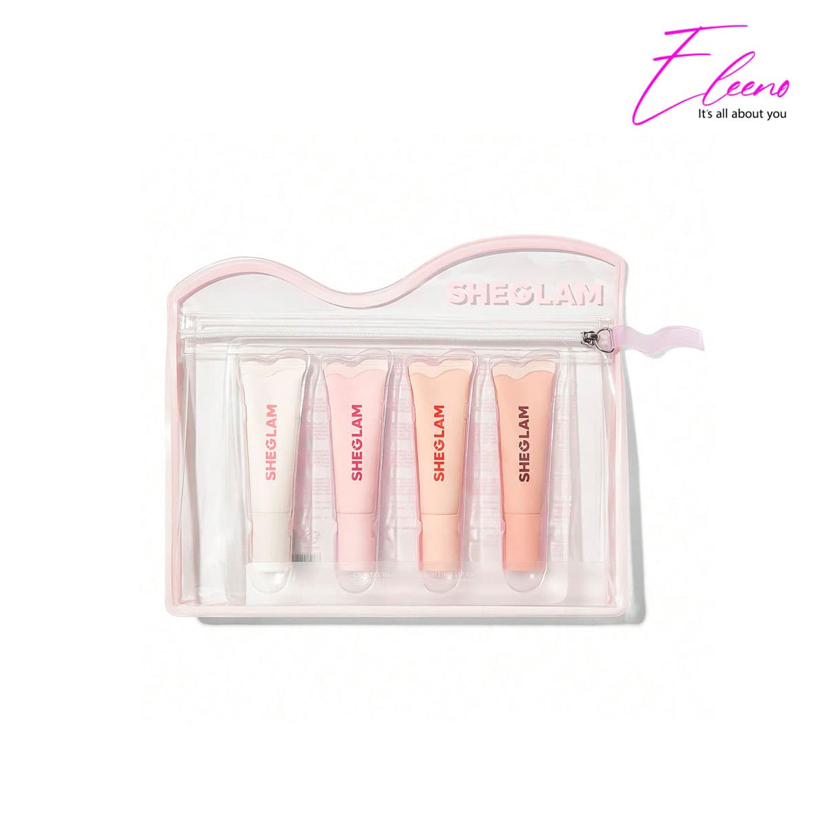 پک 4 عددی لیپ گلاس شیگلم Sheglam Crystal Glaze