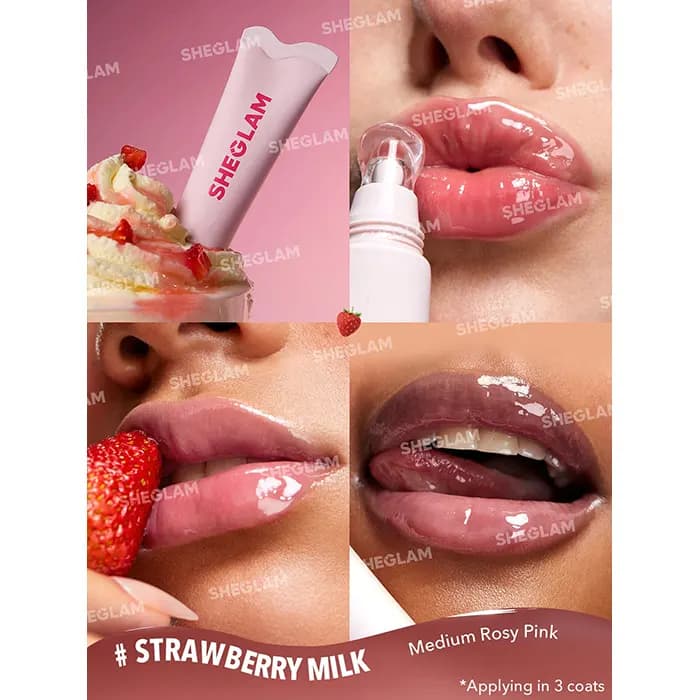 پک 4 عددی لیپ گلاس شیگلم Sheglam Crystal Glaze — تصویر ۸