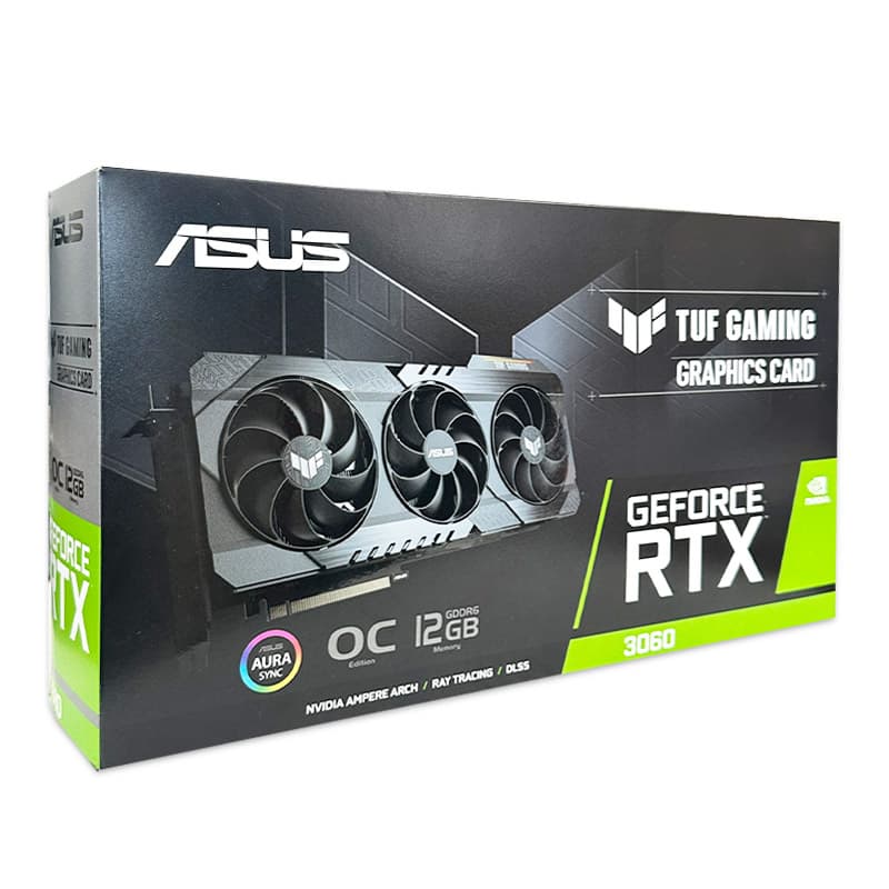 کارت گرافیک ASUS TUF Gaming RTX 3060 OC 12G GDDR6 استوک در حد نو — تصویر ۷