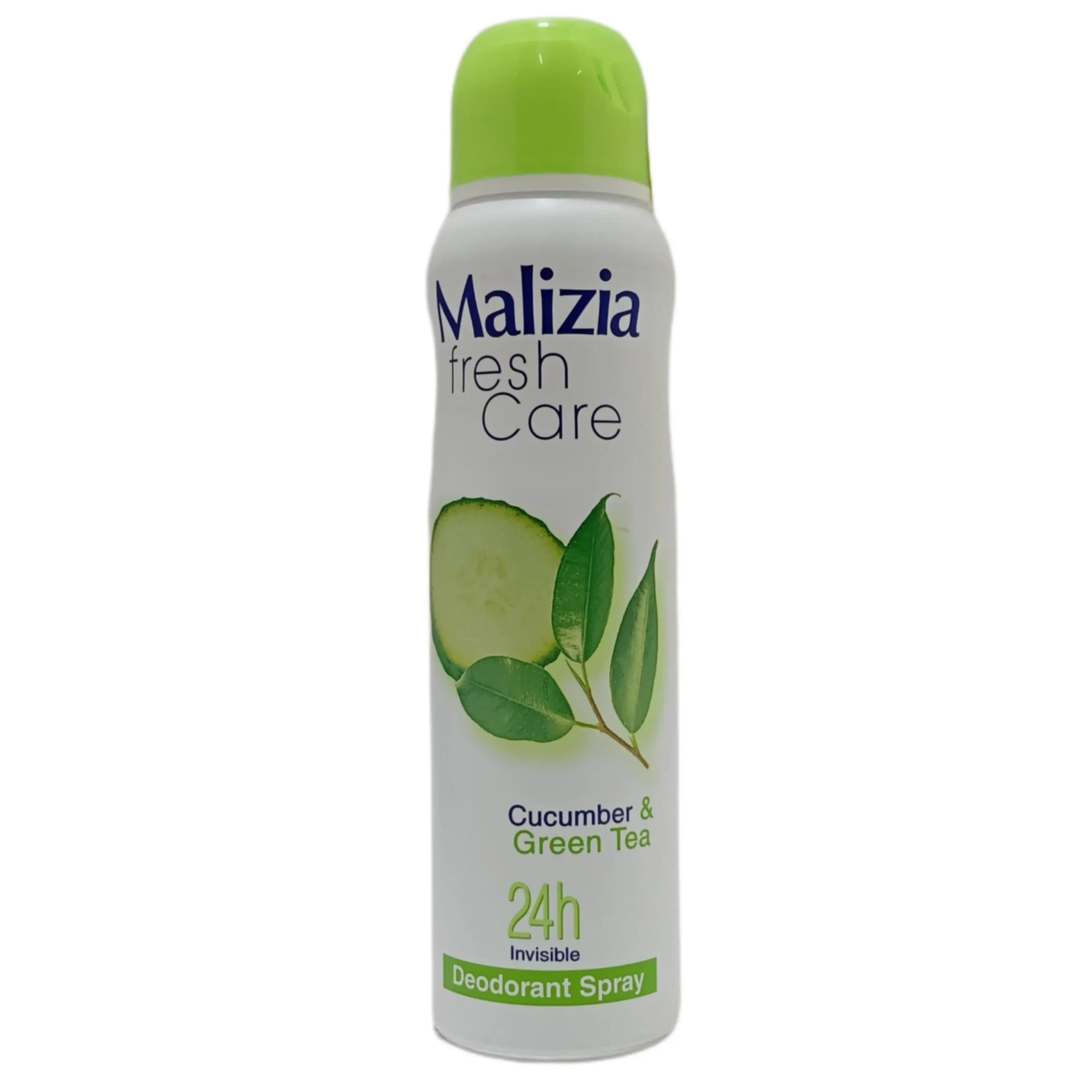 اسپری بدن 24 ساعته مالیزیا سری Fresh Care مدل Malizia Cucumber & Green tea