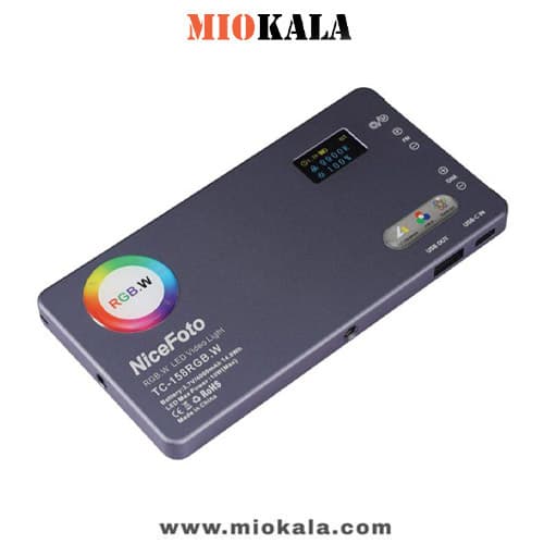 نور ثابت ال ای دی (سان پک) نایس فوتو Nicefoto TC-158 RGB