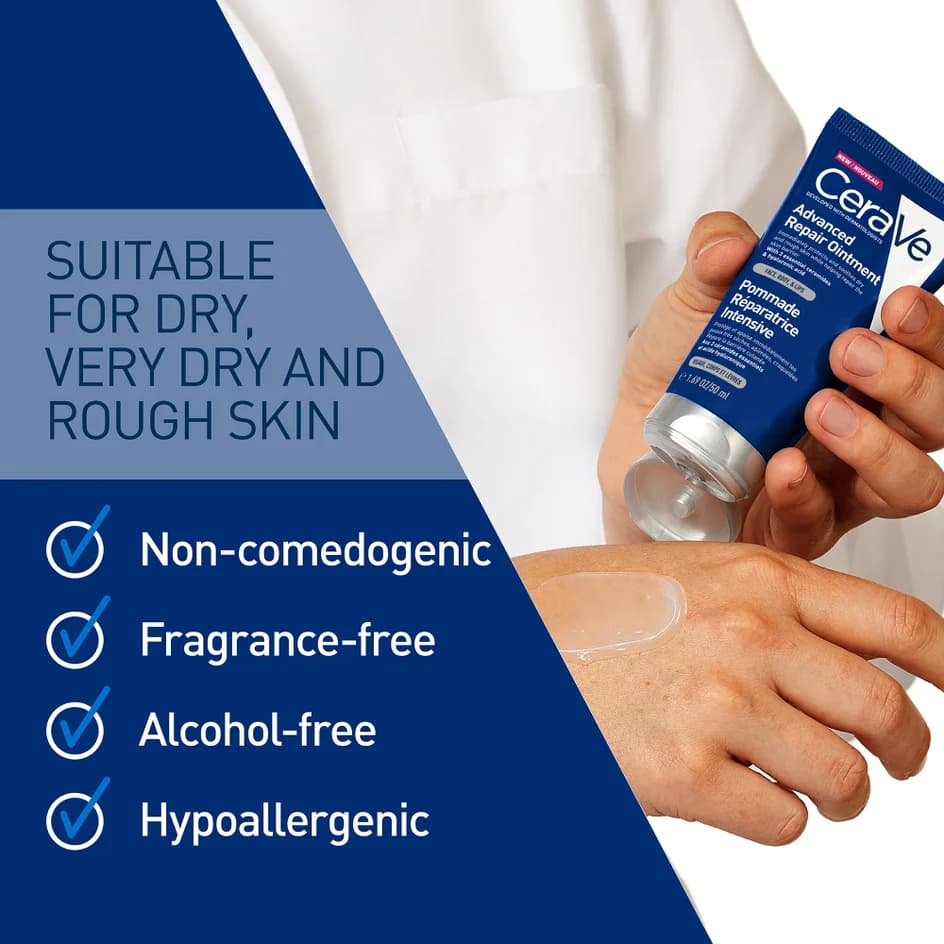 پماد ترمیم کننده پیشرفته پوست سراوی CeraVe Repair Ointment — تصویر ۴