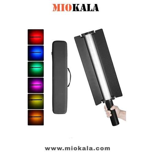 باتوم لایت شیدردار OVOO LP700 RGB Light Stick 60CM — تصویر ۲