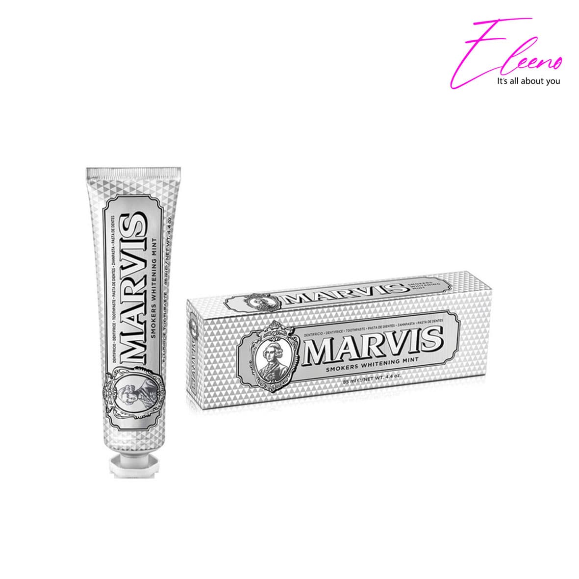 خمیر دندان اسموکرز مارویس سفید کننده افراد سیگاری Marvis Smokers