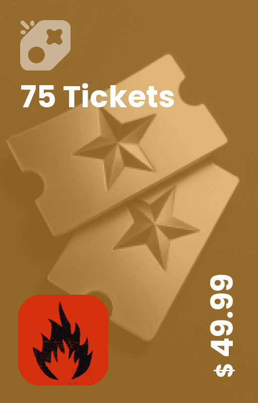 75 بلیط