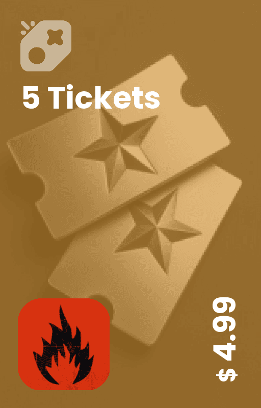 5 بلیط