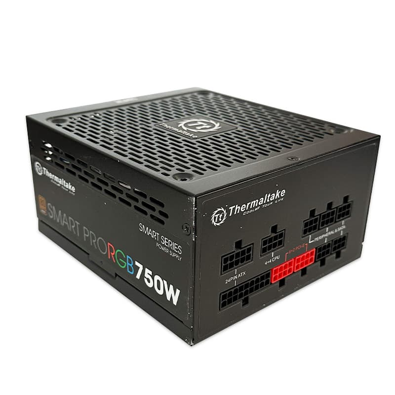 پاور 750 وات ترمالتیک Thermaltake Smart Pro RGB 750W Bronze استوک در حد نو — تصویر ۶