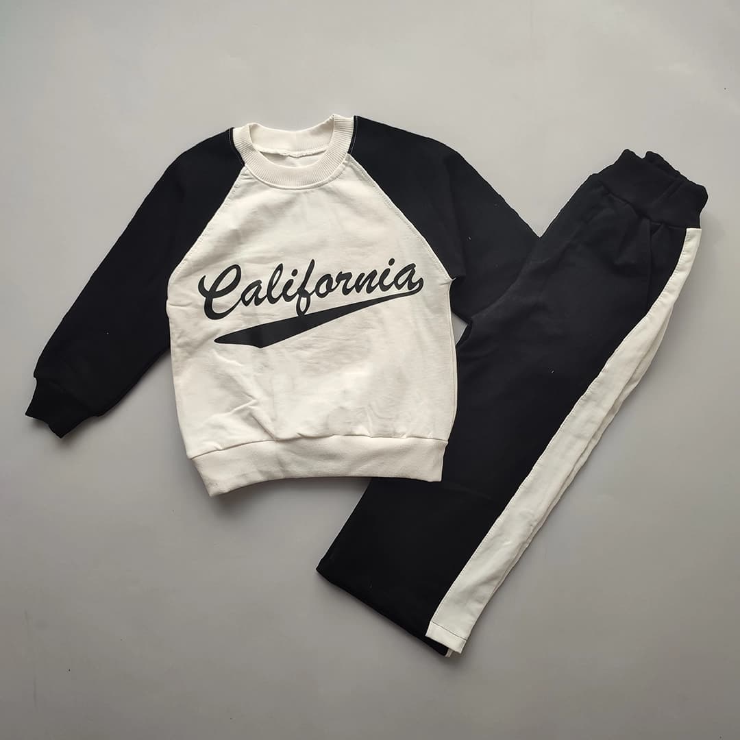 بلوز شلوار کارگو پسرانه دخترانه California — تصویر ۹