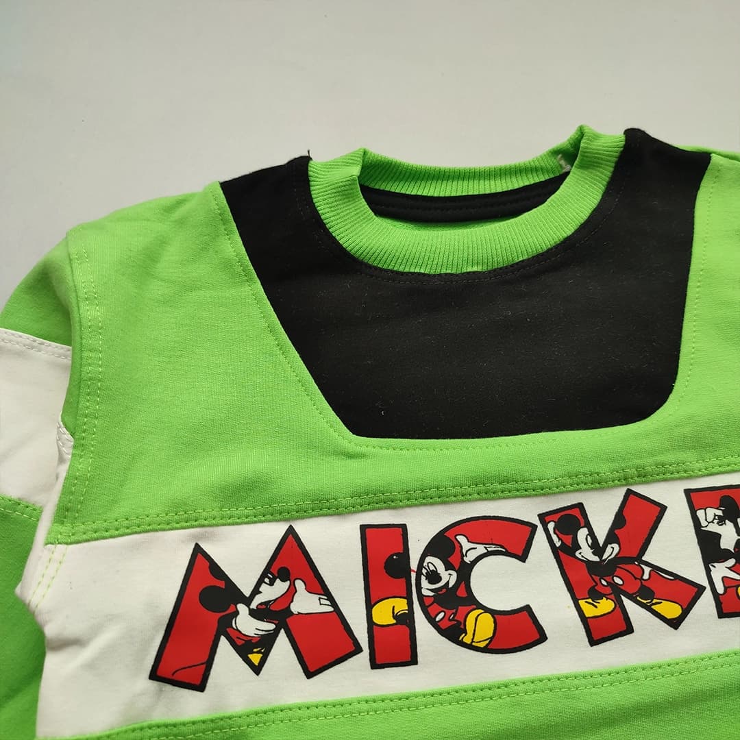 بلوز شلوار پسرانه دخترانه میکی موس Mickey Mouse — تصویر ۶