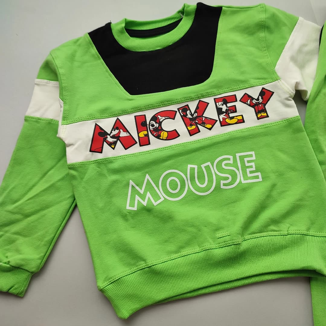 بلوز شلوار پسرانه دخترانه میکی موس Mickey Mouse — تصویر ۳