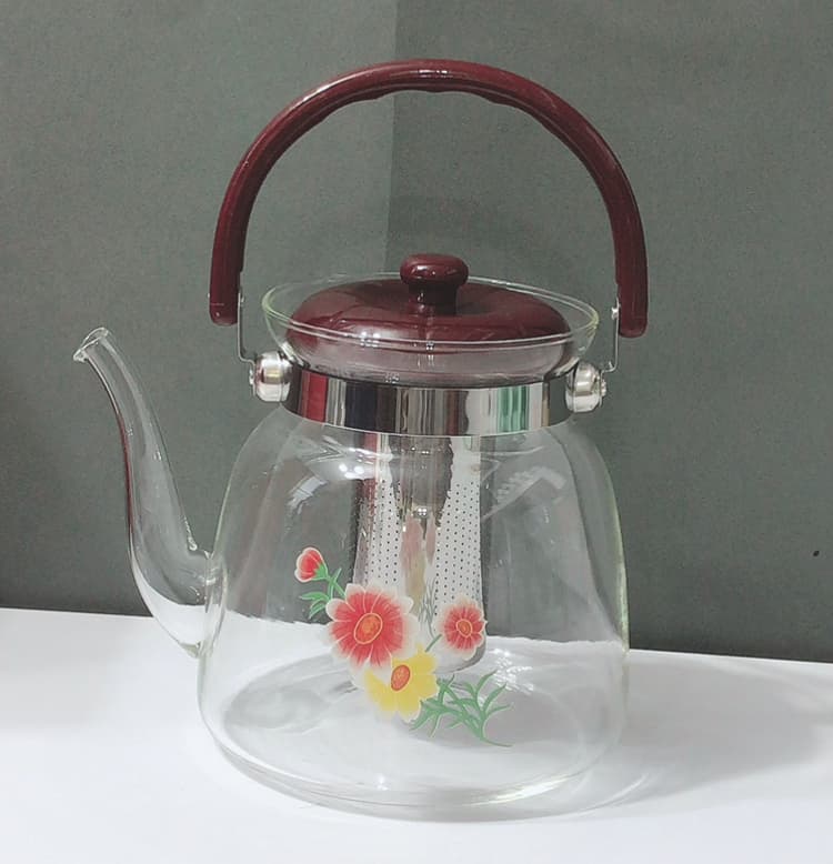 کتری پیرکس گلدار — تصویر ۲