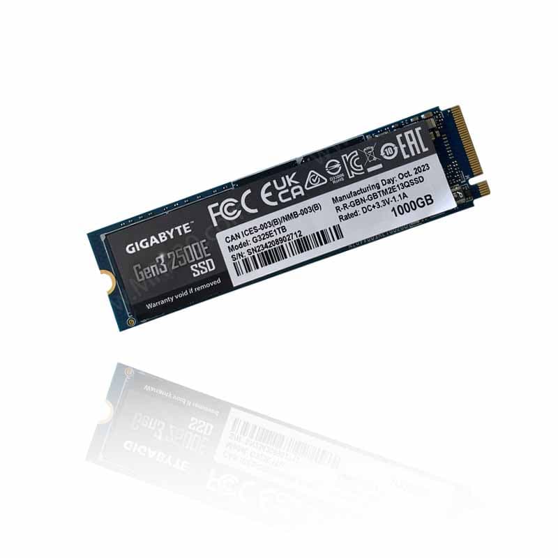 اس اس دی گیگابایت GIGABYTE M.2 Gen3 1TB NVME استوک با گارانتی تا 1405/10