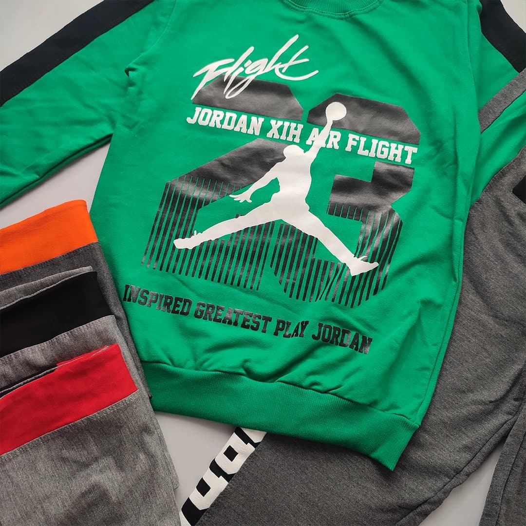 بلوز شلوار پسرانه مدل Air Jordan — تصویر ۳