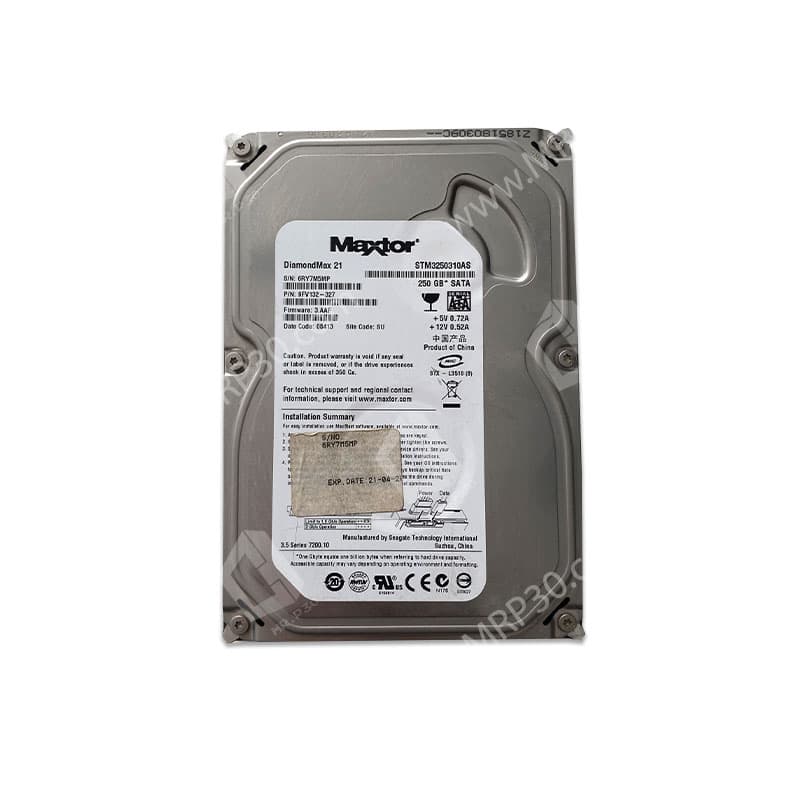 هارد اینترنال مکستور Maxtor DiamondMax 250G 96 استوک