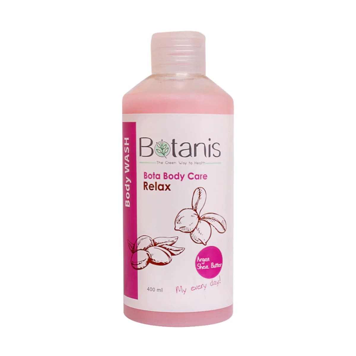 شامپو بدن کرمی نرم کننده بوتانیس 400 میلی لیتر ـ Botanis Body Wash Bota Silk ـ بوتانیس — تصویر ۲