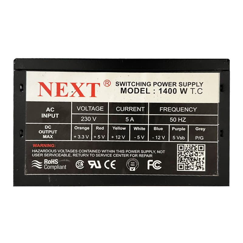 پاور 230 وات نکست NEXT 1400W T.C 230W P4 استوک — تصویر ۵