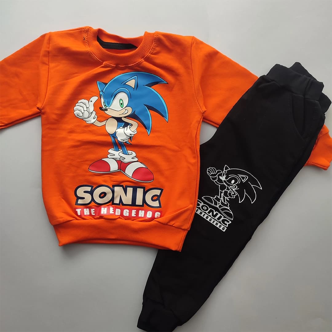 بلوز شلوار پسرانه و دخترانه سونیک Sonic — تصویر ۷