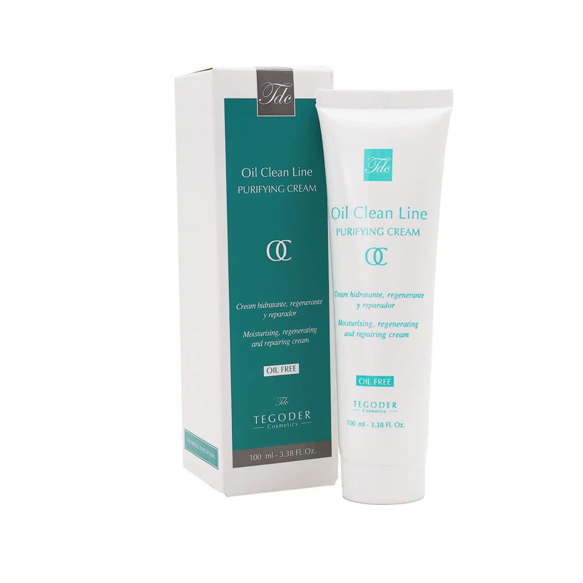 کرم آبرسان پوست چرب تی دی ای تگودر ۱۰۰ میلی ‌لیتر ـ TdeTegoder Oil Clean Line Purifying Cream ـ تگودر
