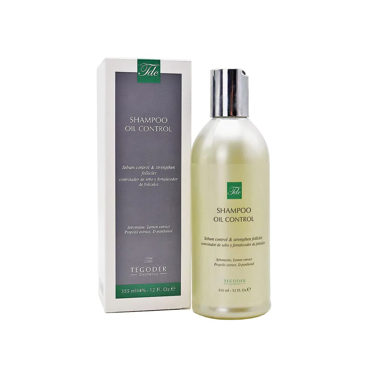 شامپو موی چرب تگودر 355 میلی لیتر _ Tegoder Oil Control Shampoo _ تگودر — تصویر ۲