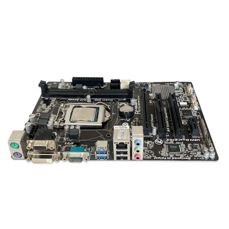 باندل مادربرد GIGABYTE GA-H81M S2PV + Pentium G3240 استوک — تصویر ۲