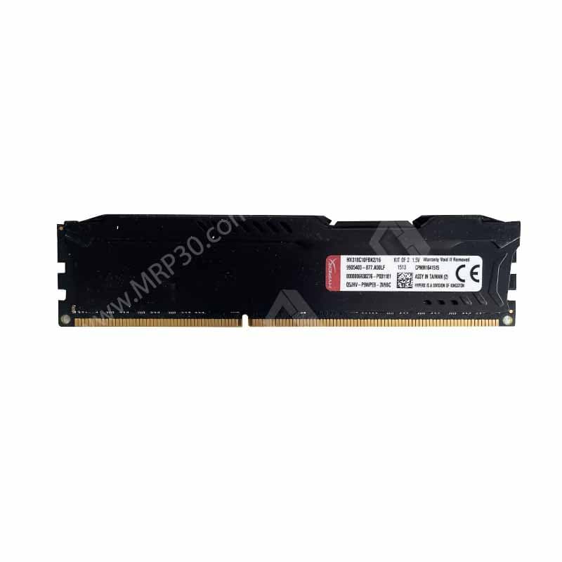 رم کینگستون Kingston HyperX Fury White 8G DDR3 1866Mhz استوک — تصویر ۱۲