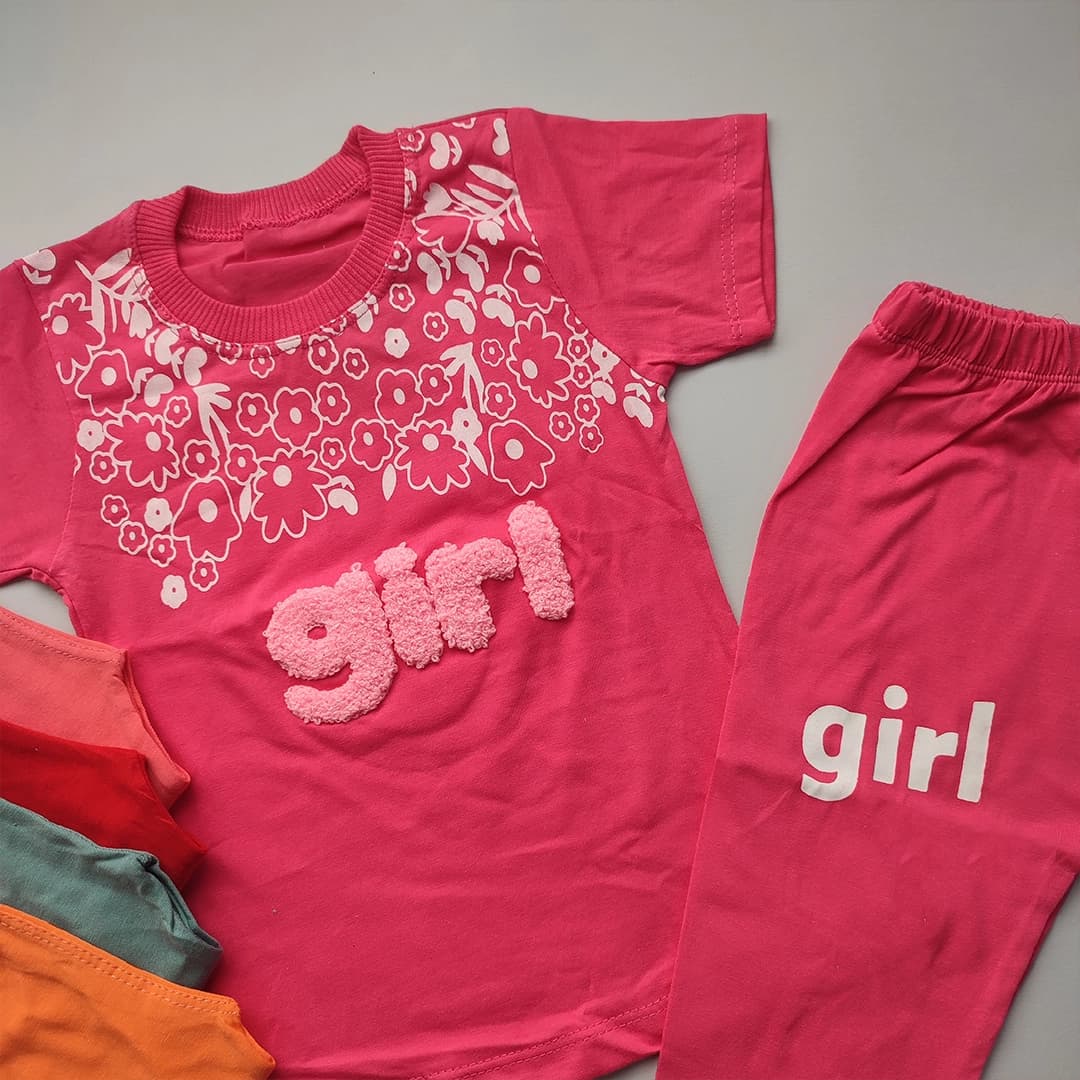 تیشرت شلوارک Girl — تصویر ۳