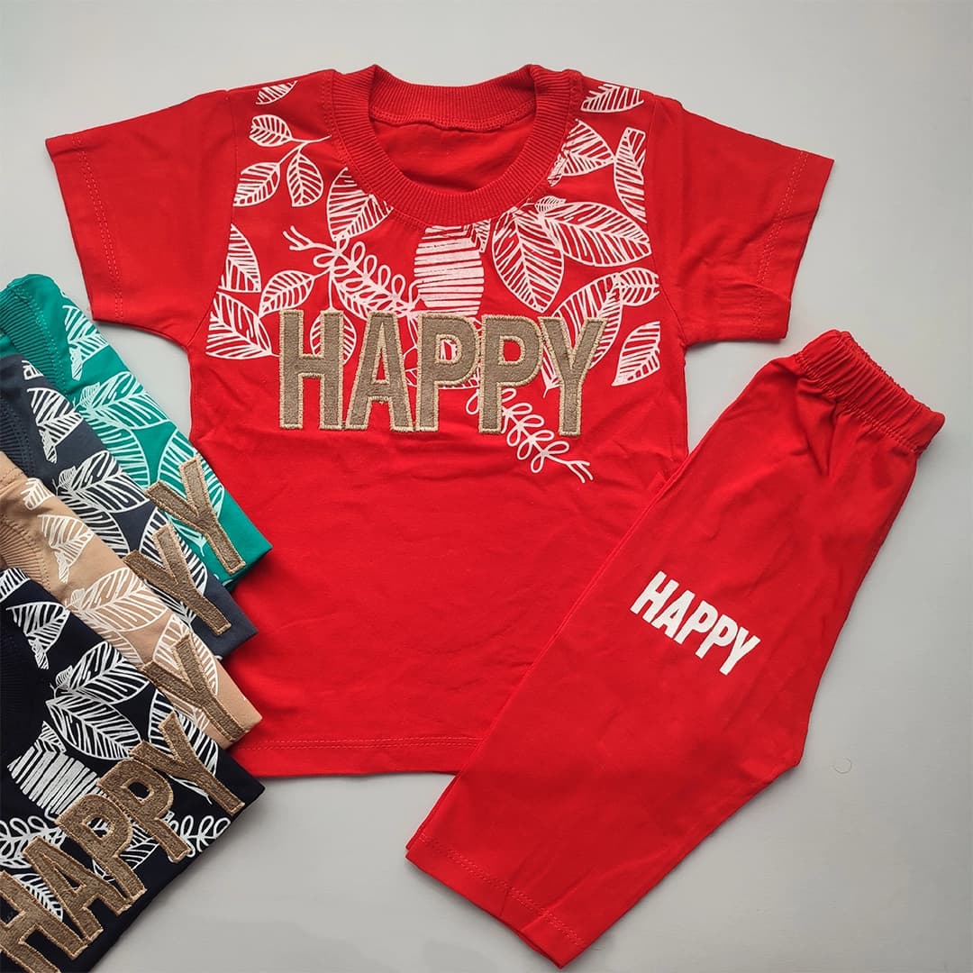 تیشرت شلوارک HAPPY — تصویر ۲
