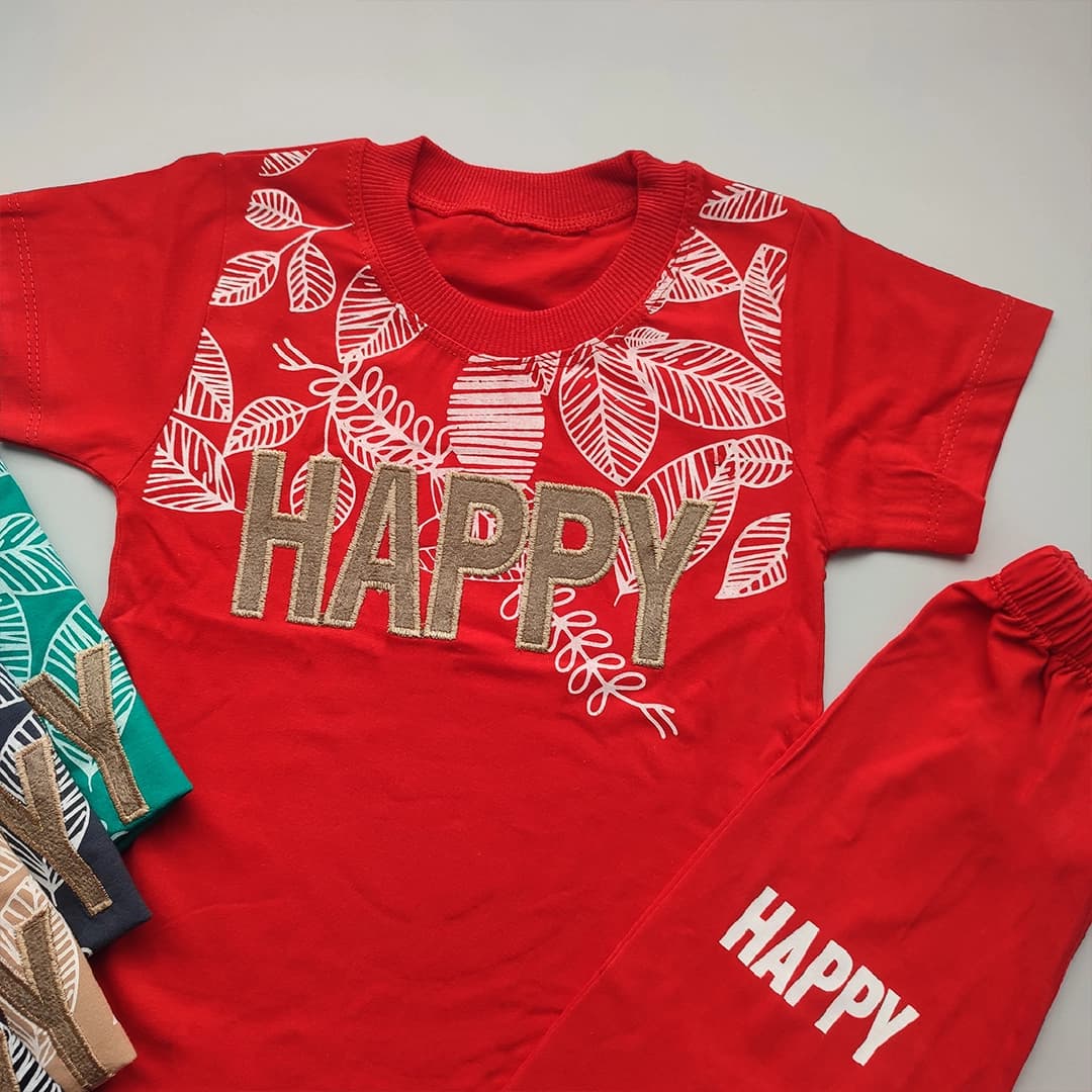 تیشرت شلوارک HAPPY — تصویر ۴