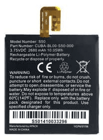 باتری اصلی گوشی کاترپیلار مدل CAT S50