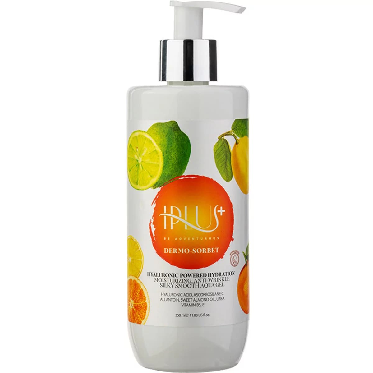 ژل آبرسان و نرم کننده و روشن کننده پوست حاوی عصاره لیمو و پرتقال آی پلاس _ Iplus Softing & Lightening & Hydrating Gel 350 ml_ آی پلاس