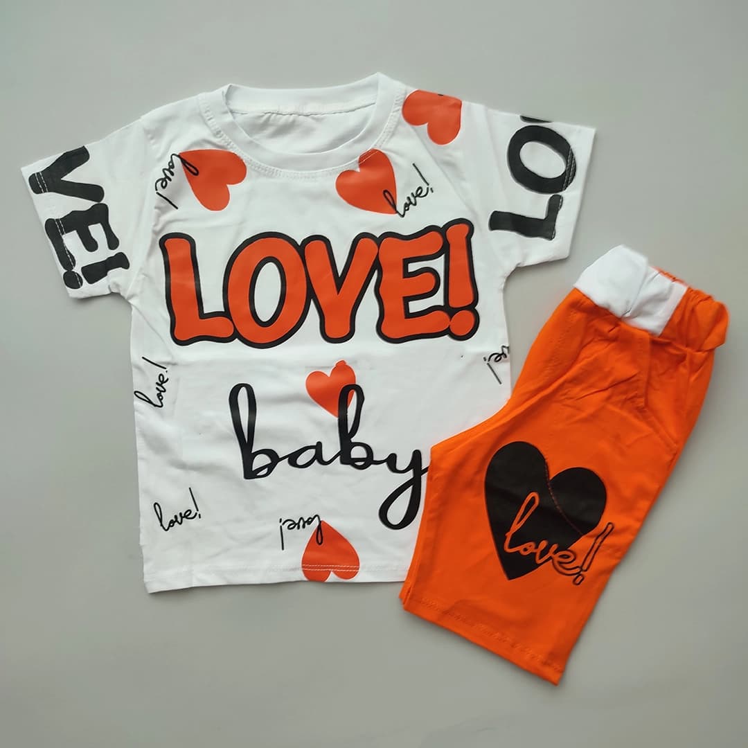 تیشرت شلوارک Heart love — تصویر ۹