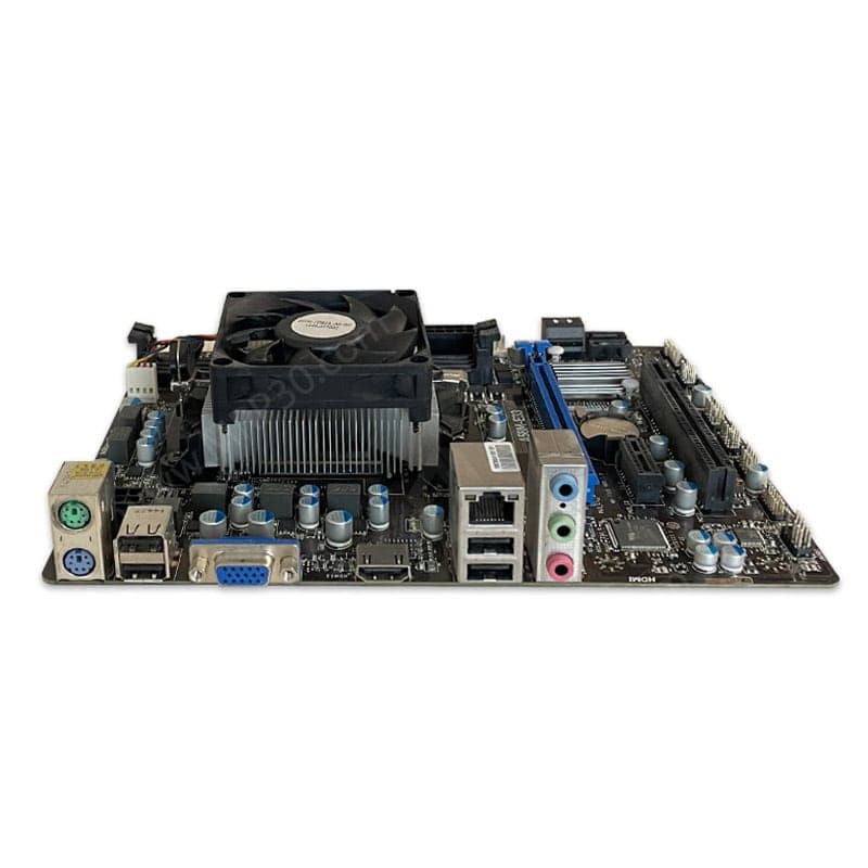باندل مادربرد MSI A58M-E33 + AMD A4 6300 همراه با فن AMD * استوک — تصویر ۲
