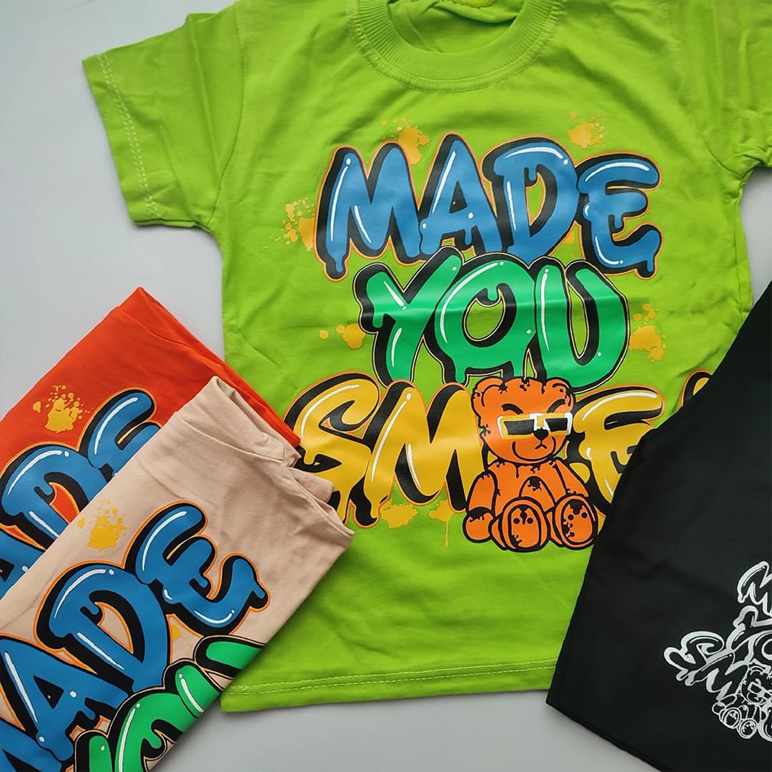تیشرت شلوارک تدی MADE — تصویر ۷