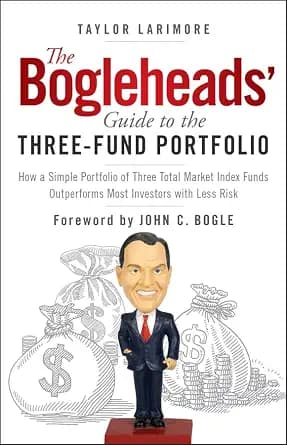 و دانلود نسخه کامل کتاب زبان اصلی The Bogleheads’ Guide to the Three-Fund Portfolio: How a Simple Portfolio of Three Total Market Index Funds Outperforms Most Investors with Less Risk | دان