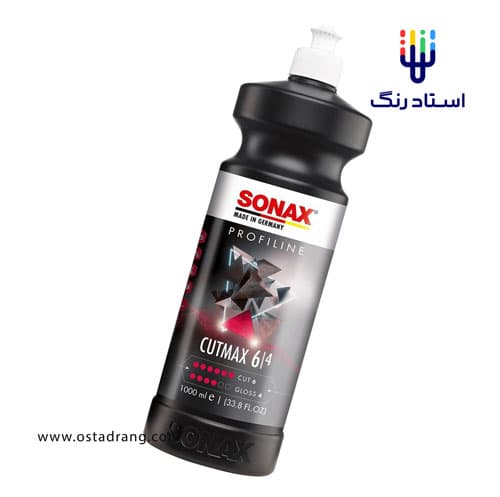 پولیش زبر یک لیتری کات مکس سوناکس Sonax Profiline Cutmax 6-4 1L — تصویر ۲