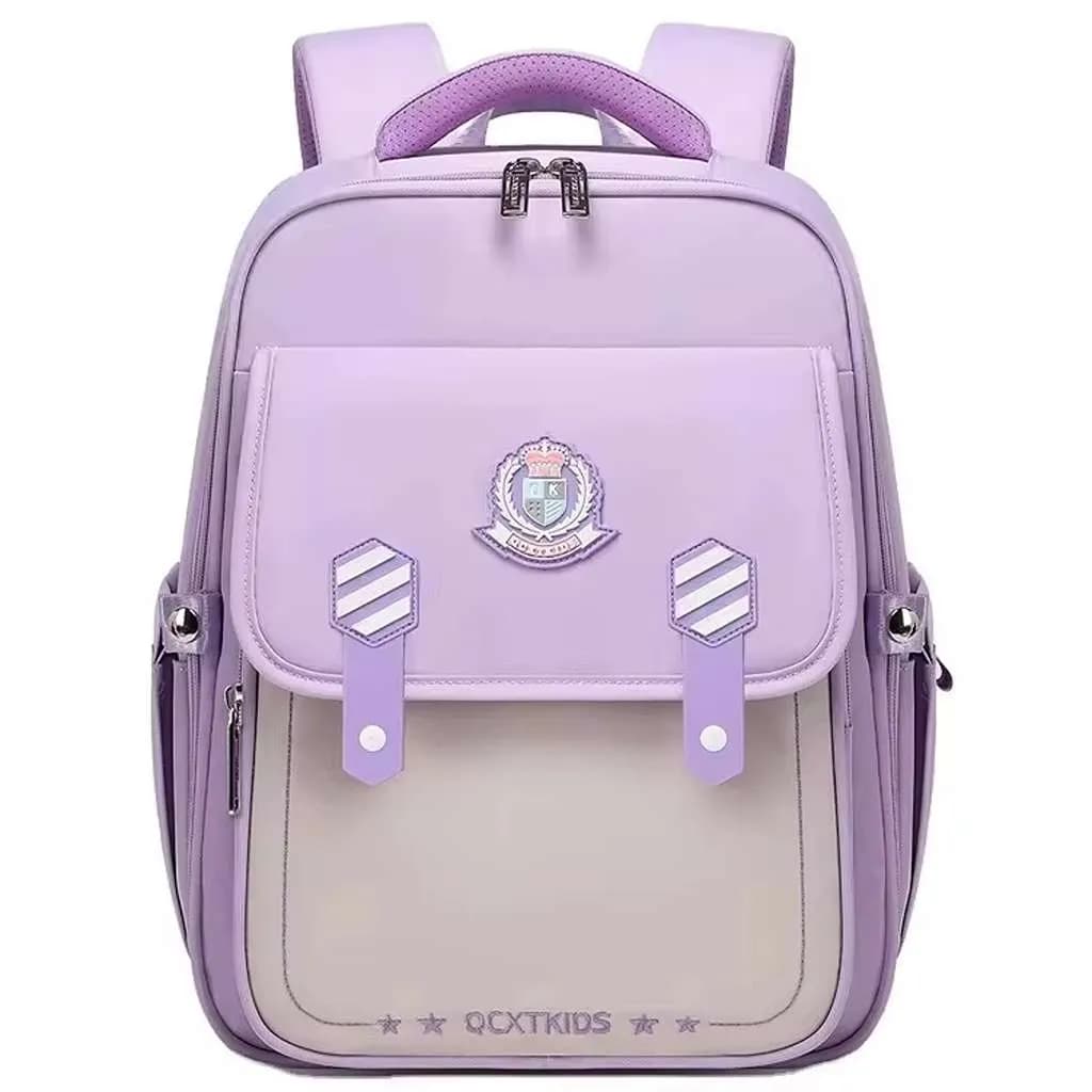 کیف مدرسه صندوقی سبک مینیمال QCXTKIDS — تصویر ۷