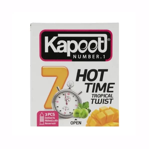 کاندوم Hot Time Tropical Twist 7 کاپوت