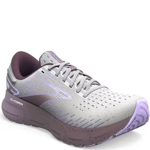 كفش Women’s Glycerin 20 – White/Orchid/Lavender بروكس 40.5