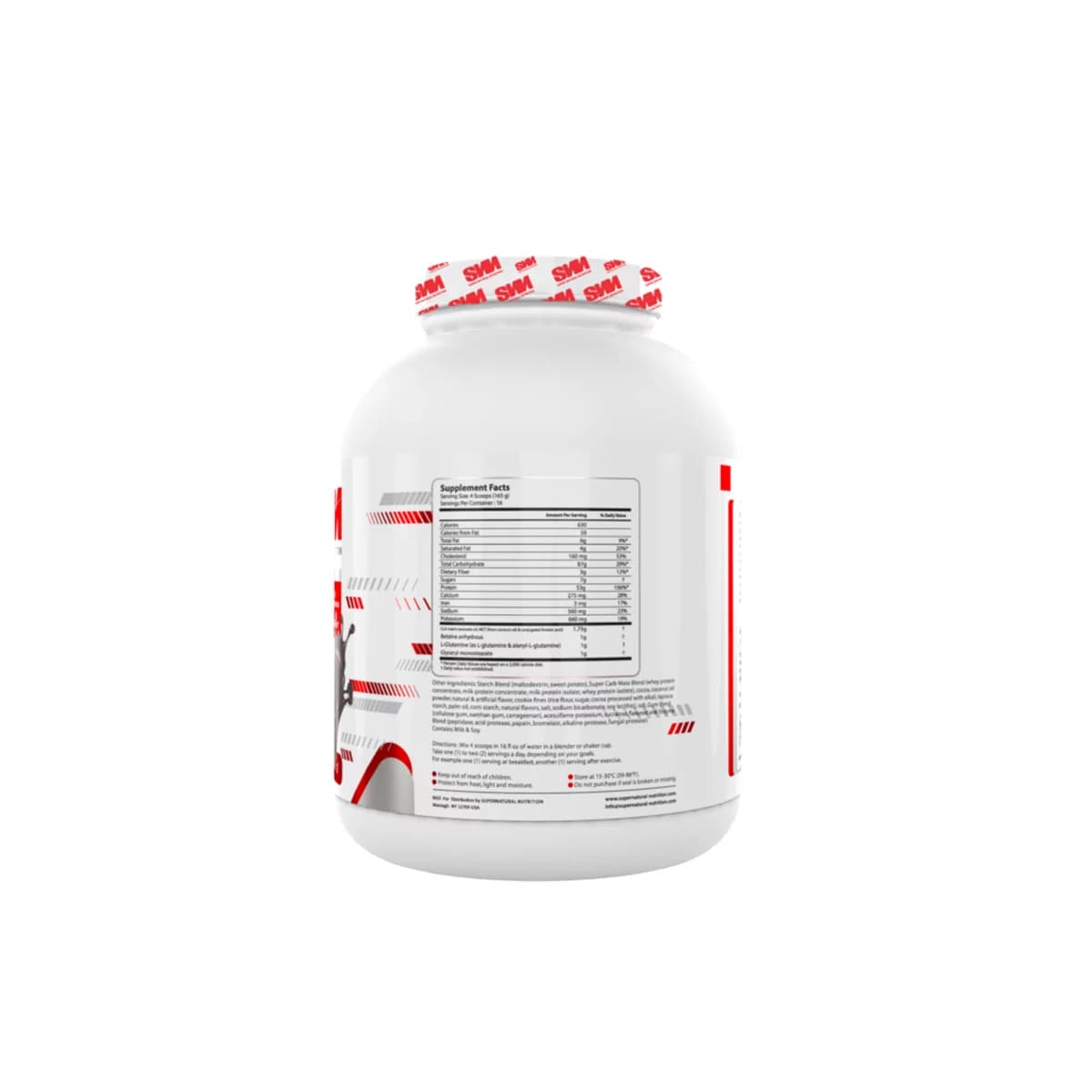 پودر گینر اس ان ان (سوپر نچرال نوتریشن) _ SNN Gainer Powder 2640 G_ اس ان ان — تصویر ۳