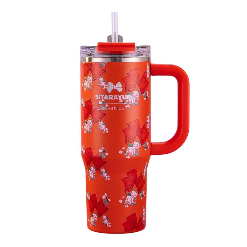 تامبلر پاپیونی سیتارایوری مدل ضد نشت دسته دار 900ml