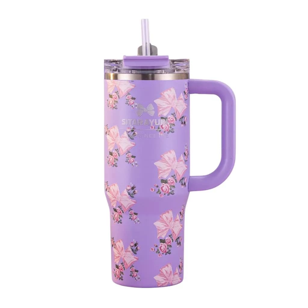 تامبلر پاپیونی سیتارایوری مدل ضد نشت دسته دار 900ml — تصویر ۳