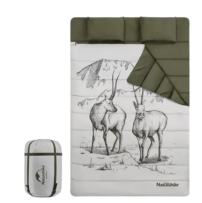 🏕️ کیسه‌خواب دو‌نفره Naturehike مدل NH21MSD06